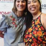With Laura Somers at the Women Texas Film Festival